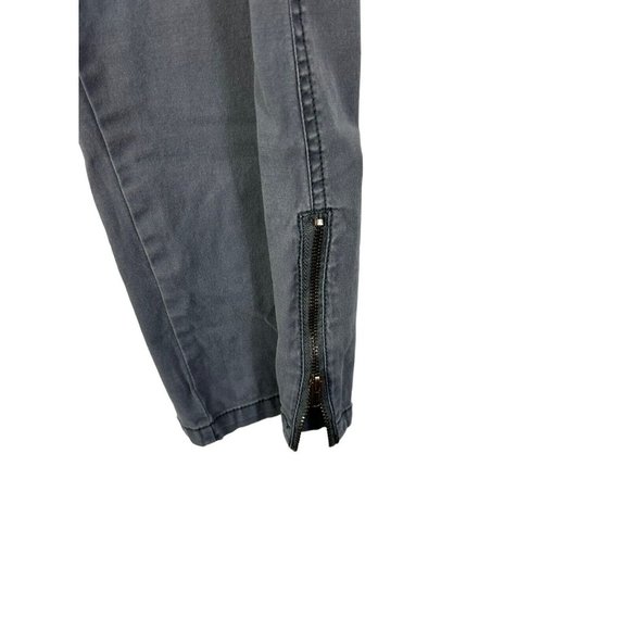 Workers for Freedom Women's Size 8 Gray Chino Pants Zippers‎ - Picture 5 of 8